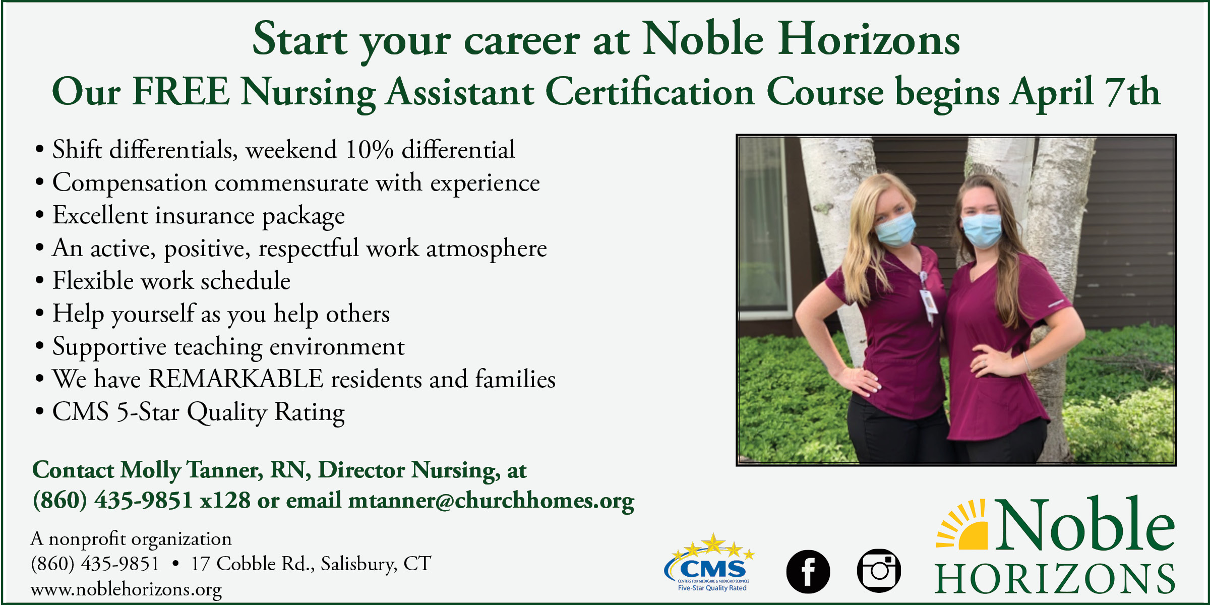 NH 4x8 CNA Class Classified CNA Class start career