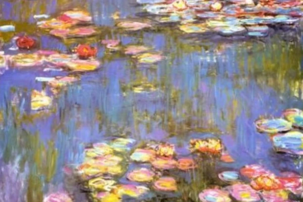 Paint "Water Lillies"<br> March 4th